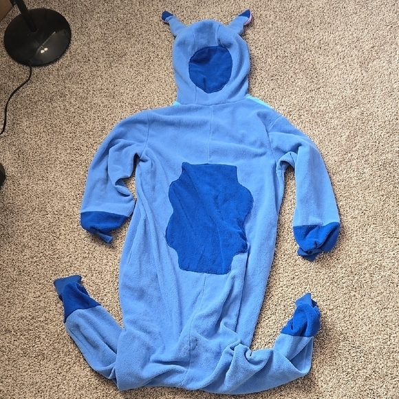 Disney Stitch Blue Onesie Costume - Picture 2 of 3